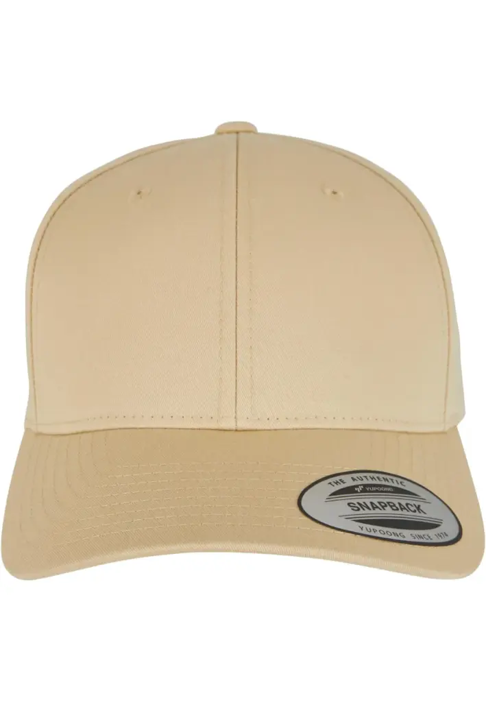 Klassieke afgeronde Snapbackpet, gold — productfoto 24