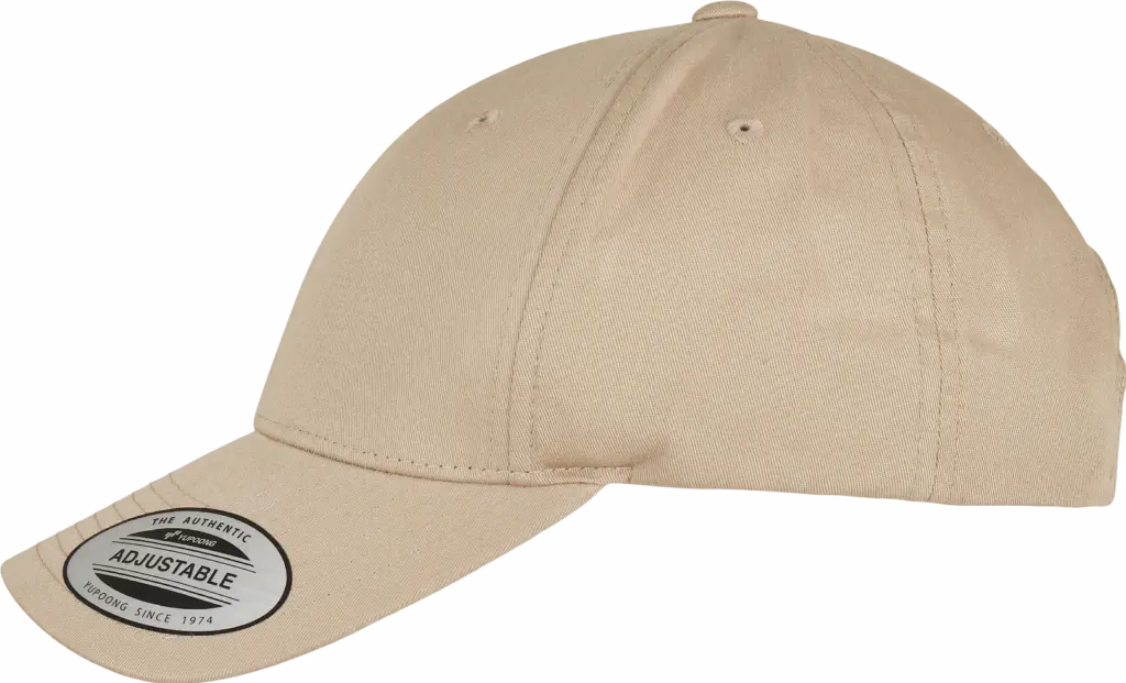 Klassieke afgeronde Snapbackpet, khaki — productfoto 29