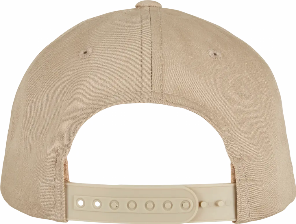 Klassieke afgeronde Snapbackpet, khaki — productfoto 31