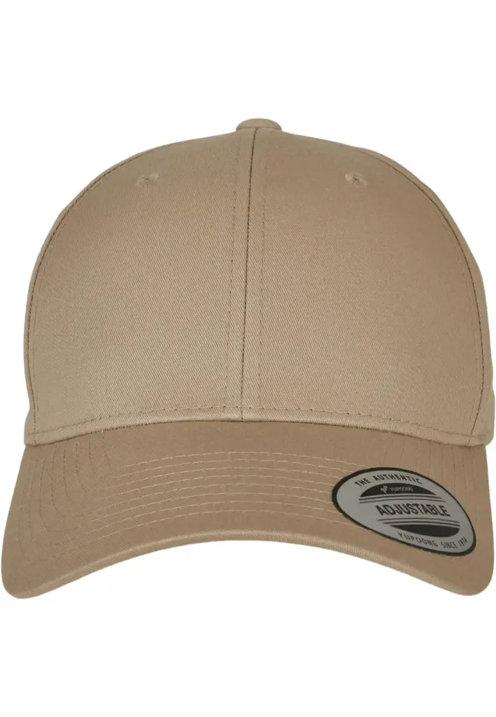 Klassieke afgeronde Snapbackpet, khaki — productfoto 63