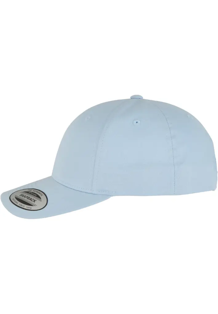 Klassieke afgeronde Snapbackpet, light blue — productfoto 32