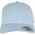 Klassieke afgeronde Snapbackpet, light blue — productfoto 34