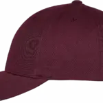 Klassieke afgeronde Snapbackpet, maroon — productfoto 36