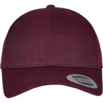 Klassieke afgeronde Snapbackpet, maroon — productfoto 64