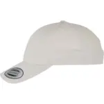 Klassieke afgeronde Snapbackpet, mink beige — productfoto 39