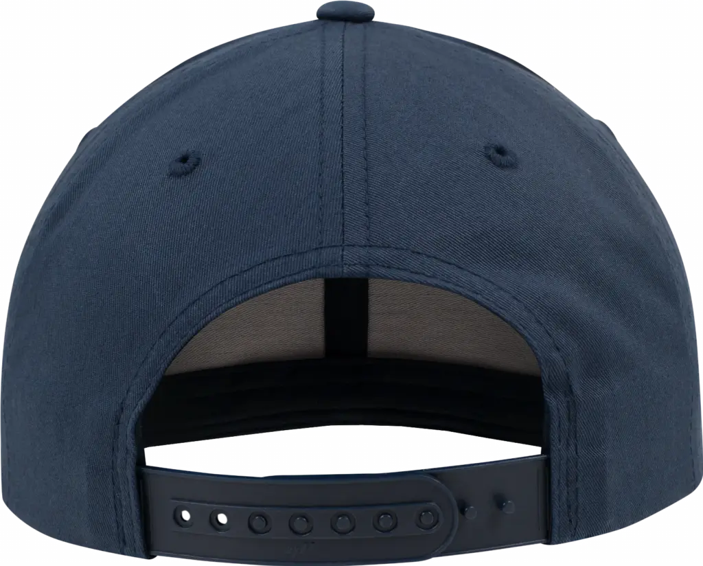 Klassieke afgeronde Snapbackpet, navy — productfoto 45