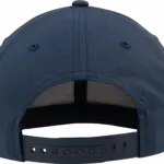 Klassieke afgeronde Snapbackpet, navy — productfoto 45