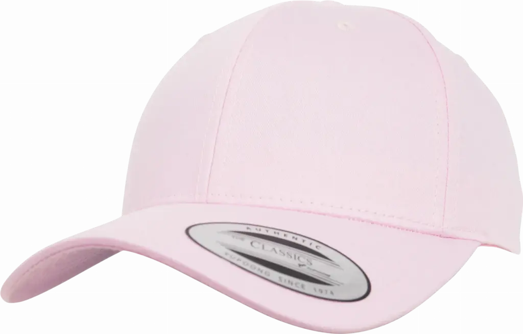 Klassieke afgeronde Snapbackpet, pink — productfoto 46
