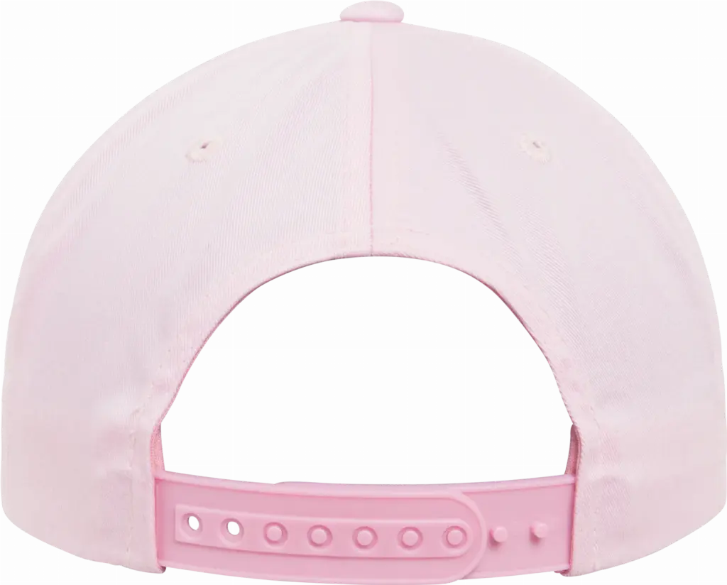 Klassieke afgeronde Snapbackpet, pink — productfoto 48