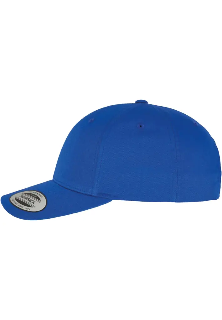 Klassieke afgeronde Snapbackpet, royal — productfoto 52