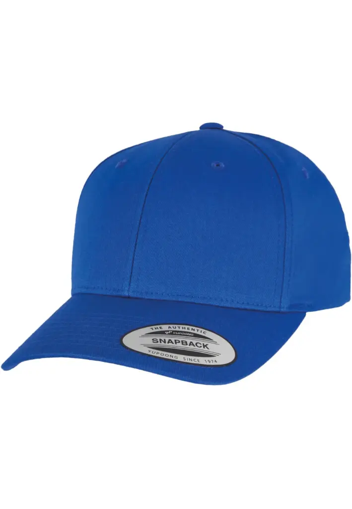 Klassieke afgeronde Snapbackpet, royal — productfoto 53