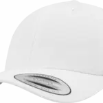 Klassieke afgeronde Snapbackpet, white — productfoto 57