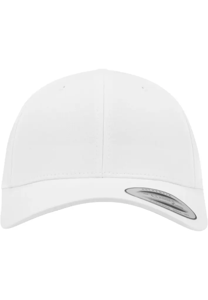Klassieke afgeronde Snapbackpet, white — productfoto 67
