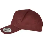 Classic snapbackpet, burgundy — productfoto 10