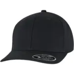 Curved Snapback-pet, black — productfoto 4