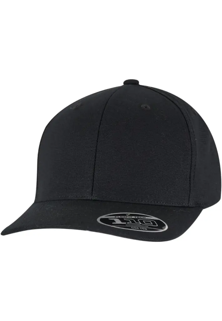 Curved Snapback-pet, black — productfoto 4