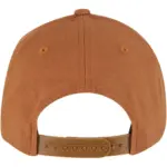 Curved Snapback-pet, brown — productfoto 8