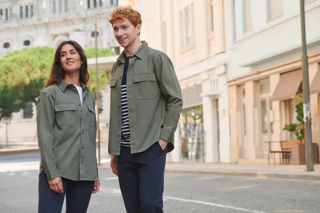FR054-3_2026 - Hidalgo-werbeartikel Overshirt Drill — productfoto 3