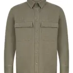 PS_FR054_KHAKI - Hidalgo-werbeartikel Overshirt Drill, khaki — productfoto 10
