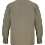 PS_FR054-B_KHAKI - Hidalgo-werbeartikel Overshirt Drill, khaki — productfoto 11