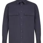 PS_FR054_NAVY - Hidalgo-werbeartikel Overshirt Drill, navy — productfoto 13
