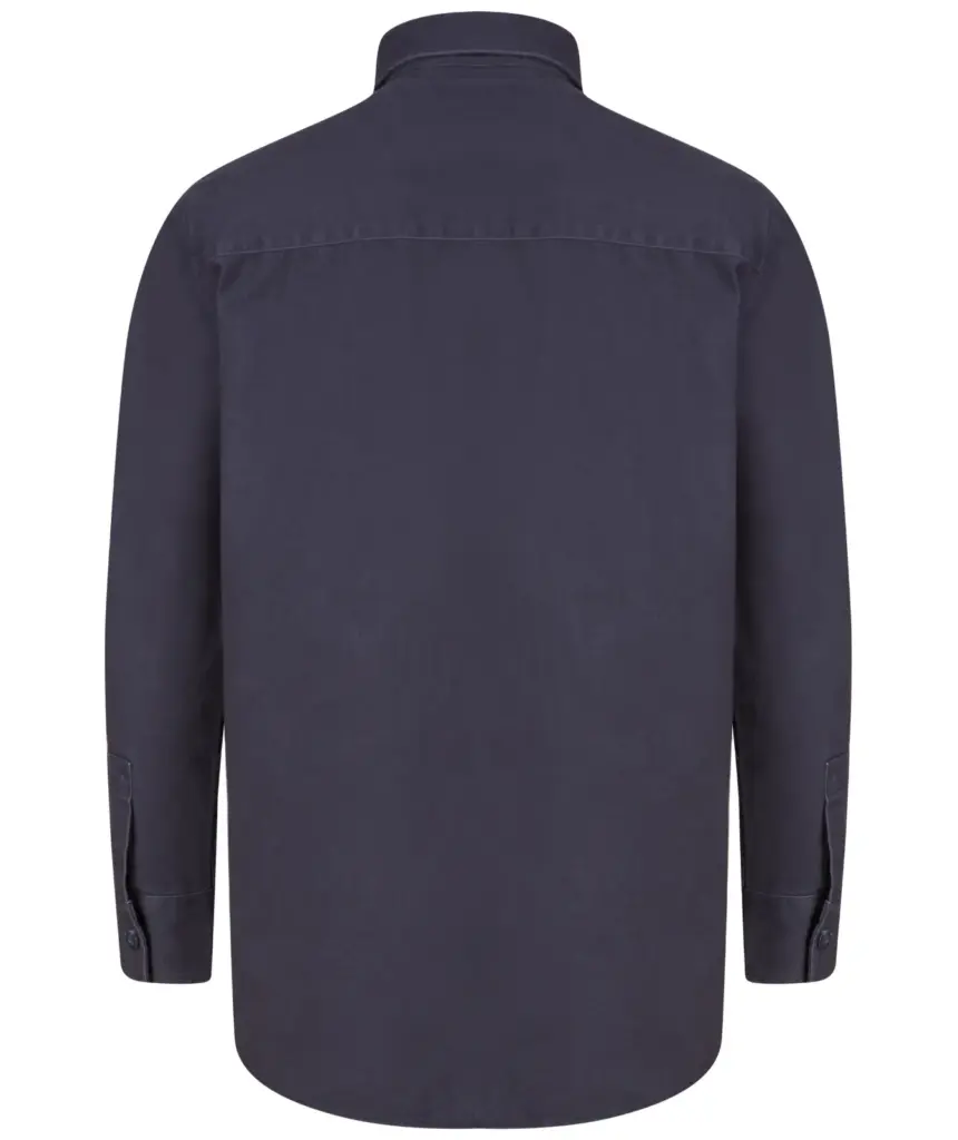PS_FR054-B_NAVY - Hidalgo-werbeartikel Overshirt Drill, navy — productfoto 14