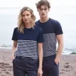 Short sleeved breton t-shirt — productfoto 7