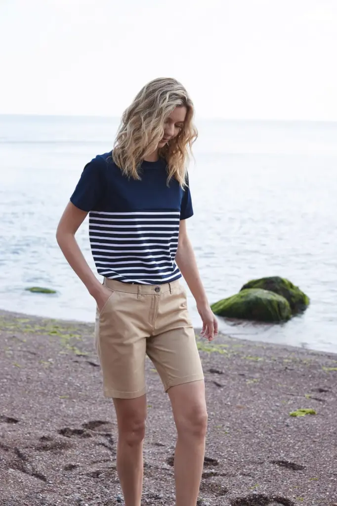 FR606-FR135_2026 - Hidalgo Short sleeved breton t-shirt — productfoto 8