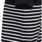 PS_FR135-S_NAVY-WHITE - Hidalgo-werbeartikel Short sleeved breton t-shirt, navy / white — productfoto 9