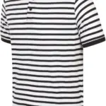 Gestreepte jersey polo, white / navy — productfoto 8