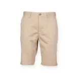PS_FR605_STONE - Hidalgo Men's Stretch Chino Shorts, stone — productfoto 7
