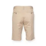 PS_FR605-B_STONE - Hidalgo Men's Stretch Chino Shorts, stone — productfoto 8