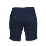 PS_FR606-B_NAVY - Hidalgo Ladies' Stretch Chino Shorts, navy — productfoto 5