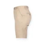 PS_FR606-S_STONE - Hidalgo Ladies' Stretch Chino Shorts, stone — productfoto 6