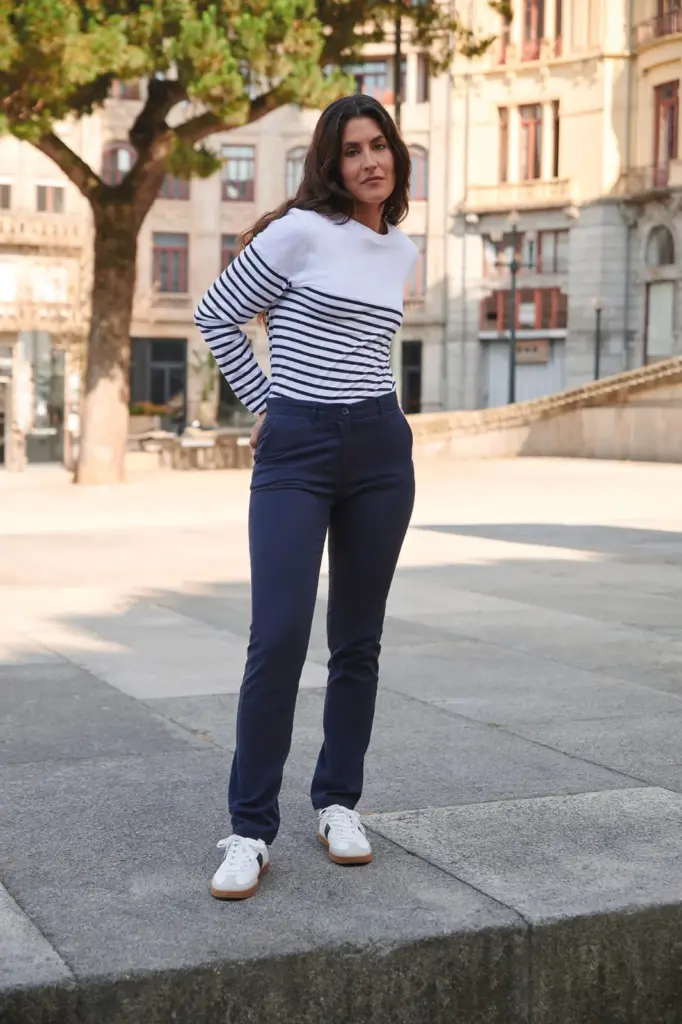 FR622-2_2026 - Hidalgo Ladies' Stretch Chino Trousers — productfoto 3