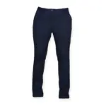 Ladies' Stretch Chino Trousers, navy — productfoto 5