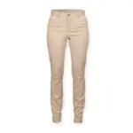 PS_FR622_STONE - Hidalgo Ladies' Stretch Chino Trousers, stone — productfoto 8