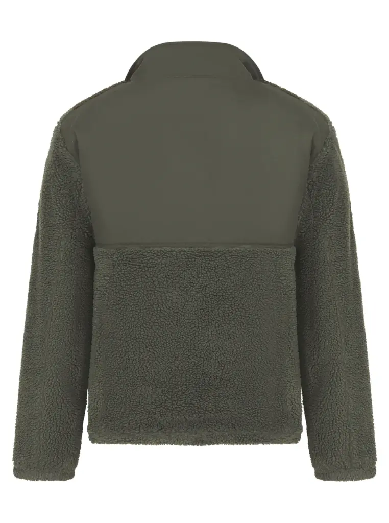 PS_FR854-B_DARKOLIVE - Hidalgo Gerecycled sherpafleece, dark olive — productfoto 12