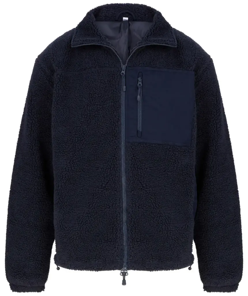 PS_FR854_NAVY - Hidalgo Gerecycled sherpafleece, navy — productfoto 17