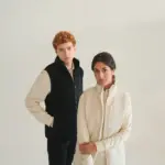 Gerecycled sherpa gilet — productfoto 4