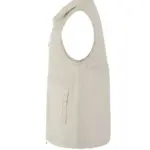 Gerecycled sherpa gilet, natural — productfoto 11