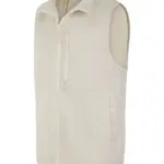 Gerecycled sherpa gilet, natural — productfoto 12