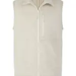 Gerecycled sherpa gilet, natural — productfoto 13