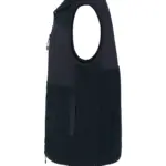 Gerecycled sherpa gilet, navy — productfoto 15