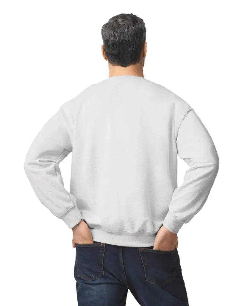 Dryblend® Adult Sweater met ronde hals — productfoto 2