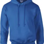 PS_GI12500_ROYALBLUE - Hidalgo-werbeartikel Dryblend® Adult Hooded Sweatshirt®, royal blue — productfoto 8