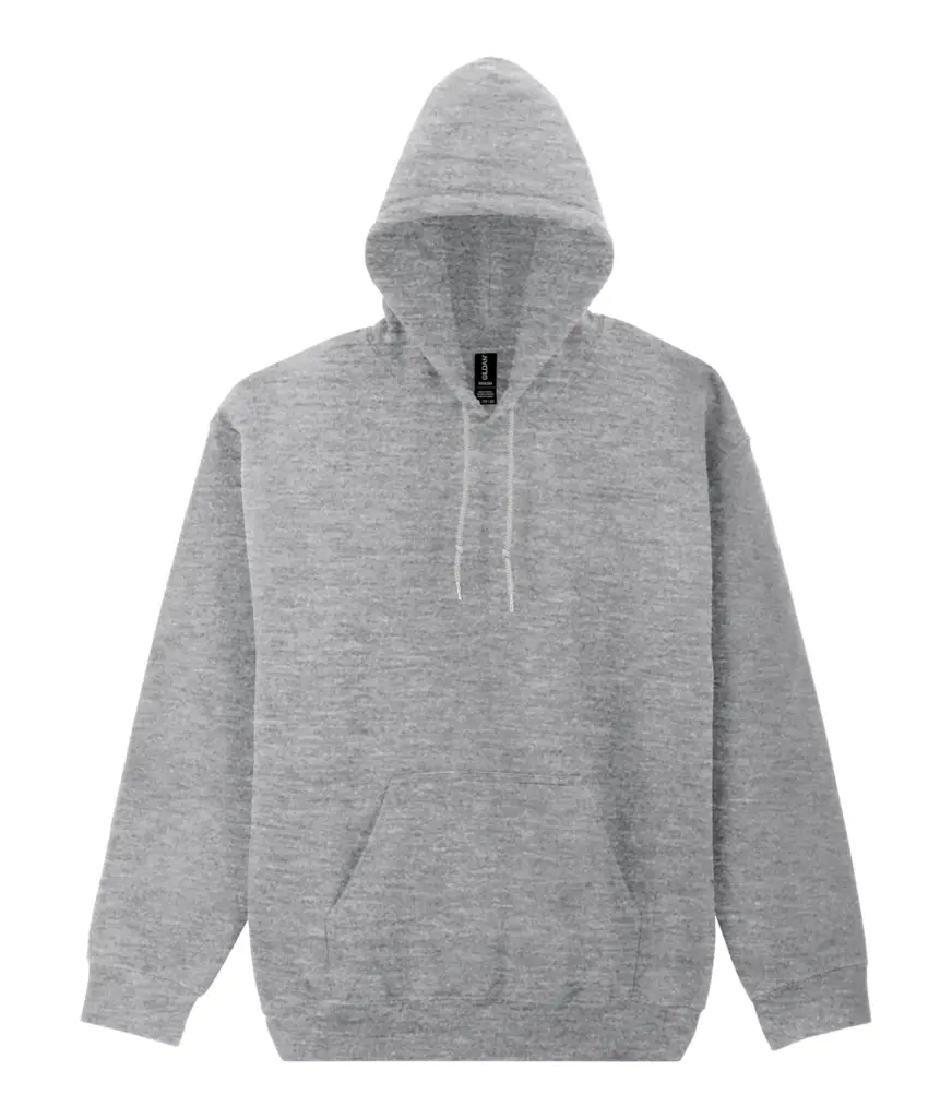 PS_GI12500-2_SPORTGREY - Hidalgo-werbeartikel Dryblend® Adult Hooded Sweatshirt®, sport grey — productfoto 9