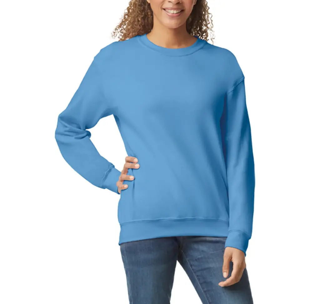 PS_GI18000_CAROLINABLUE - Hidalgo-werbeartikel Heavy Blend™ Adult Sweater met ronde hals, carolina blue — productfoto 9