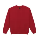 PS_GI18000-2_CHERRYRED - Hidalgo-werbeartikel Heavy Blend™ Adult Sweater met ronde hals, cherry red — productfoto 12