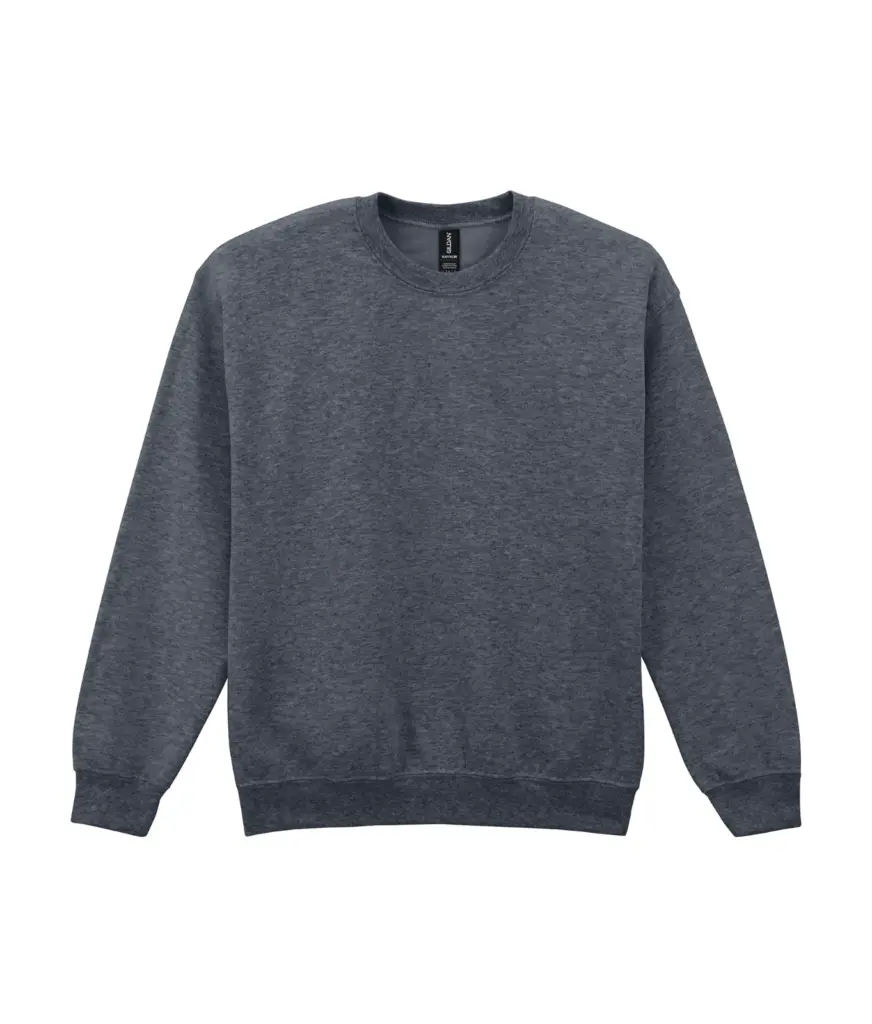 PS_GI18000-2_DARKHEATHER - Hidalgo-werbeartikel Heavy Blend™ Adult Sweater met ronde hals, dark heather — productfoto 14